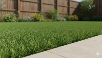 Tonte de pelouse et entretien des bordures de gazon soigné